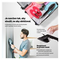 Lauben Handheld Steam Iron 1950BC - cestovní napařovač oděvů