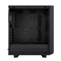 FRACTAL DESIGN skříň Meshify 2 Compact Black Solid, USB 3.1 Type-C, 2x USB 3.0, bez zdroje, mATX