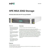 HPE MSA 2062 12Gb SAS SFF Storage (2x1.92TB SSD + OneAdvancedDataServices LTU (PerfTiering+512snapsh+remsnap)