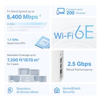 TP-Link Deco XE75 Pro(3-pack)