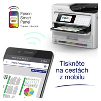 EPSON tiskárna ink WorkForce WF-C5890DWF, 4v1, A4, 25ppm, USB, LAN, Wi-Fi (Direct)