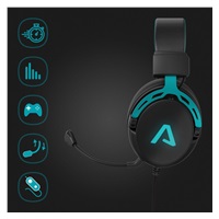 LAMAX Heroes Defender1 - náhlavní sluchátka - černá