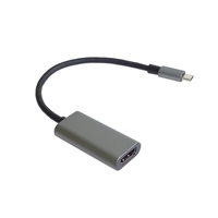 PremiumCord Převodník USB-C na HDMI, rozlišení 4K a FULL HD 1080p, kovové pouzdro