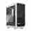 FRACTAL DESIGN skříň Meshify 2 Compact White TG Clear Tint, USB 3.1 Type-C, 2x USB 3.0, bez zdroje, mATX