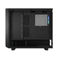 FRACTAL DESIGN skříň Meshify 2 Lite RGB Black TG Light Tint, 2x USB 3.0, bez zdroje, E-ATX