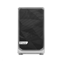 FRACTAL DESIGN skříň Meshify 2 Nano White TG Clear Tint, USB 3.1 Type-C, 2x USB 3.0, bez zdroje, miniITX