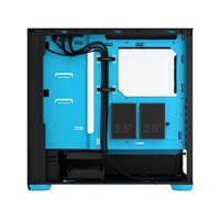 FRACTAL DESIGN skříň Pop Air RGB Cyan Core TG Clear Tint, 2x USB 3.0, bez zdroje, ATX