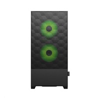 FRACTAL DESIGN skříň Pop Air RGB Green Core TG Clear Tint, 2x USB 3.0, bez zdroje, ATX