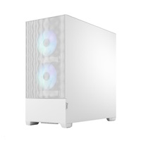 FRACTAL DESIGN skříň Pop Air RGB White TG Clear Tint, 2x USB 3.0, bez zdroje, ATX