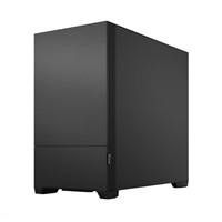 FRACTAL DESIGN skříň Pop Mini Silent Black Solid, 2x USB 3.0, bez zdroje, mATX