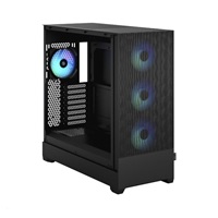 FRACTAL DESIGN skříň Pop XL Air RGB Black TG Clear Tint, 2x USB 3.0, bez zdroje, E-ATX