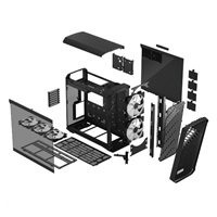 FRACTAL DESIGN skříň Torrent Black RGB TG Light Tint, 2x USB 3.0, bez zdroje, E-ATX