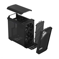 FRACTAL DESIGN skříň Torrent Compact Black TG Dark Tint, USB 3.1 Type-C, 2x USB 3.0, bez zdroje, E-ATX