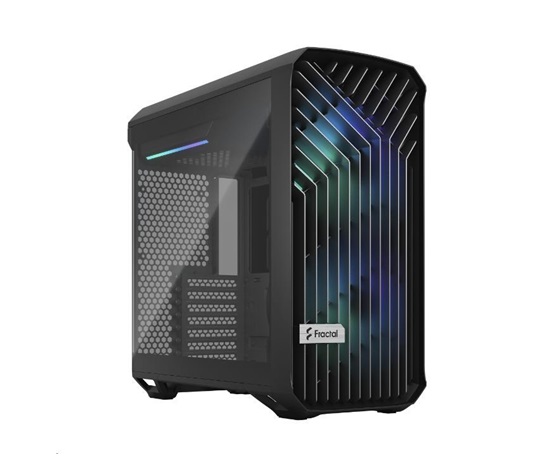 FRACTAL DESIGN skříň Torrent Compact RGB Black TG Light Tint, USB 3.1 Type-C, 2x USB 3.0, bez zdroje, E-ATX