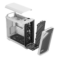 FRACTAL DESIGN skříň Torrent White TG Clear Tint, USB 3.1 Type-C, 2x USB 3.0, bez zdroje, E-ATX