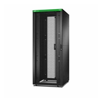 APC Easy Rack 800mm/42U/1000mm,with Roof, Side panel, castors, feet and 4 Brackets, No Bottom, black