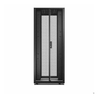 APC Easy Rack 800mm/42U/800mm,with Roof, Side panel, castors, feet and 4 Brackets, No Bottom, black