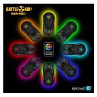 CONNECT IT BATTLE AIR 2 profesionální optická herní myš + SW, 12800 DPI, černá