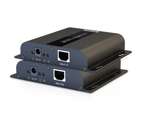 PremiumCord 4K HDMI extender na 120m přes LAN, over IP, HDBitT