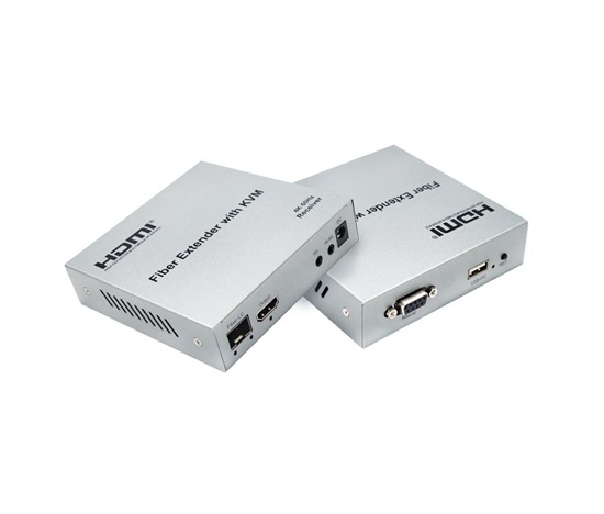 PremiumCord Optický HDMI extender 4K@60Hz až na 20km