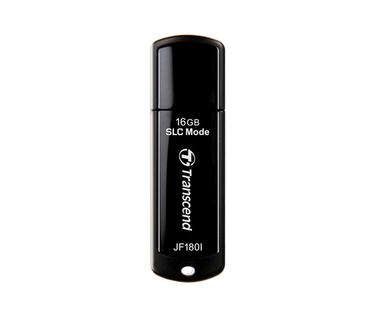 TRANSCEND Flash Disk 16GB JetFlash JF180I, SLC, USB 3.0 (R:155/W:135 MB/s), wide-temp, černá