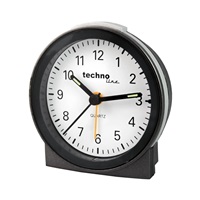 TechnoLine Modell G analogový budík, stříbrný