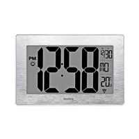 Hodiny TechnoLine WS 8019, stříbrné