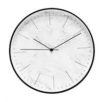 TechnoLine 635205 nástěnné hodiny, černé