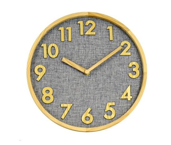 Hodiny TechnoLine WT 7235, černé - MDF
