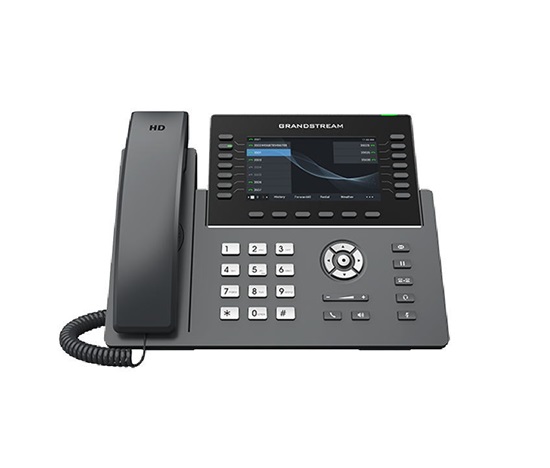 Grandstream GRP2650 SIP telefon, 14 linek, 6 SIP účtů, GDMS, RJ9, PoE, Wi-Fi, Bluetooth, reproduktor