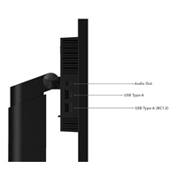 LENOVO LCD T24m-29 - 23.8",IPS,matný,16:9,1920x1080,178/178,6ms,250cd/m2,1000:1,DP,HDMI,USB-C,RJ-45,4xUSB,Vesa,Pivot