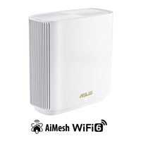 ASUS ZenWiFi XT9 1-pack Wireless AX7800 Tri-band Mesh WiFi 6 System, white
