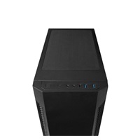 CHIEFTEC skříň AS-01B-OP, mini-ITX, Black, bez zdroje