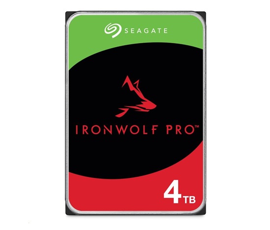 SEAGATE HDD 4TB IRONWOLF PRO (NAS), 3.5", SATAIII, 7200 RPM, Cache 256MB