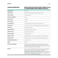 HPE PL DL325g11 AMD Epyc 9354P (3.3G/32C) 1x32G MR408i-o/4G 8SFF 1100W 2x10Gocp