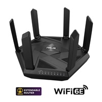 ASUS RT-AXE7800 (AXE7800) WiFi 6E Extendable Router, 2.5G port, AiMesh, 4G/5G Mobile Tethering