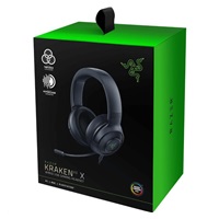 RAZER sluchátka Kraken V3 X, USB, RGB, černá