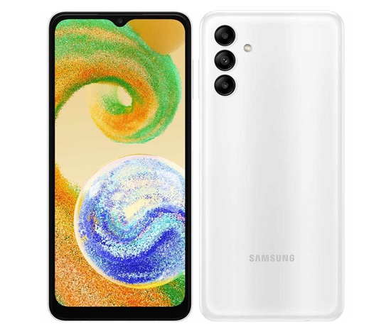 Samsung Galaxy A04s (A047), 3/32GB, LTE, bílá, CZ distribuce