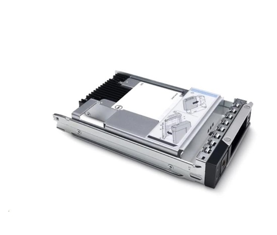 DELL 960GB SSD SATA RI 6Gbps 512e  2.5in with 3.5in HYB CARR S4520 CK R250,R350,R450,R550,R650,R750,T350,T550