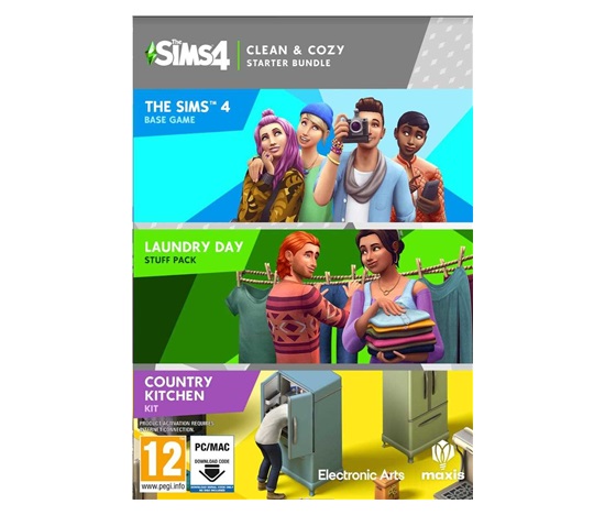 PC hra The Sims 4 Čistý a útulný začátek