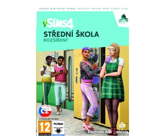 PC hra The Sims 4 Střední škola