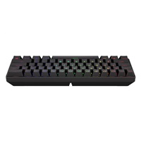 ENDORFY Klávesnice Thock Compact Wireless Brown, Mechanická, Bezdrátová, ARGB, černá