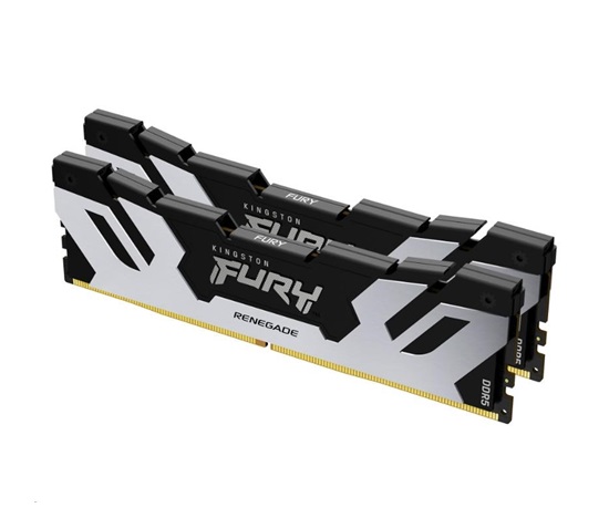 KINGSTON DIMM DDR5 32GB (Kit of 2) 7200MT/s CL38 FURY Renegade Stříbrná XMP