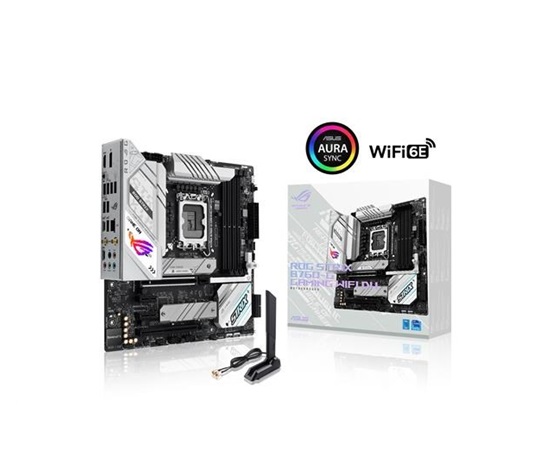 ASUS MB Sc LGA1700 ROG STRIX B760-G GAMING WIFI D4, Intel B760, 4xDDR4, 1xDP, 1xHDMI, WI-FI, mATX