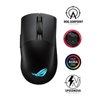 ASUS myš ROG KERIS WIRELESS AIMPOINT (P709), RGB, Bluetooth, černá