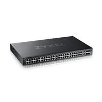 Zyxel XGS2220-54, L3 Access Switch, 48x1G RJ45 2x10mG RJ45, 4x10G SFP+ Uplink, incl. 1 yr NebulaFlex Pro