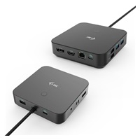 i-tec USB-C HDMI + Dual DP Docking Station + Power Delivery 100 W
