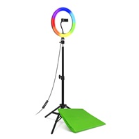 CONNECT IT Streaming Box Selfie10Ring kruhové 10" RGB LED světlo