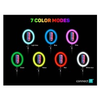 CONNECT IT Streaming Box Selfie10Ring kruhové 10" RGB LED světlo