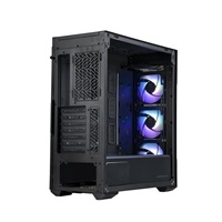 Cooler Master case MasterBox TD500 Mesh V2, ATX, Průhledná bočnice, 3x 120mm ARGB Fan, Černá